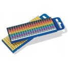 Set tile colorate cifre 0-9 (10tile/cifra )cablu 4-6mmp (1set=100buc)